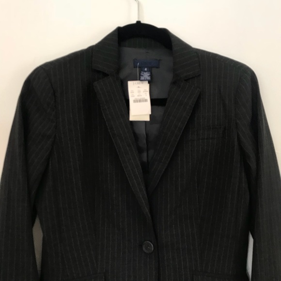 NWT J Crew Blazer In Black - Picture 3 of 6